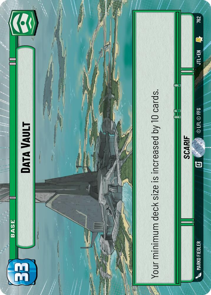 Data Vault (762) (Hyperspace Foil) (762) [Jump to Lightspeed] | Fandemonia Ltd