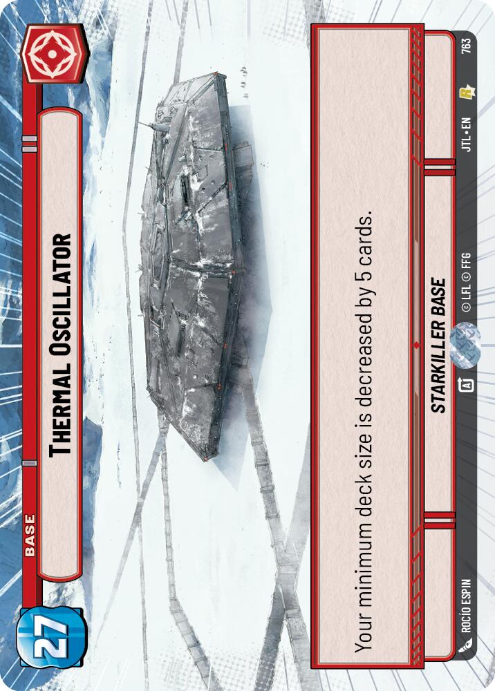 Thermal Oscillator (763) (Hyperspace Foil) (763) [Jump to Lightspeed] | Fandemonia Ltd