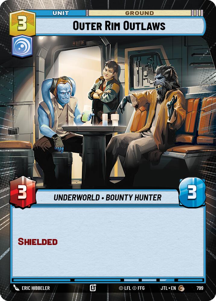 Outer Rim Outlaws (799) (Hyperspace Foil) (799) [Jump to Lightspeed] | Fandemonia Ltd
