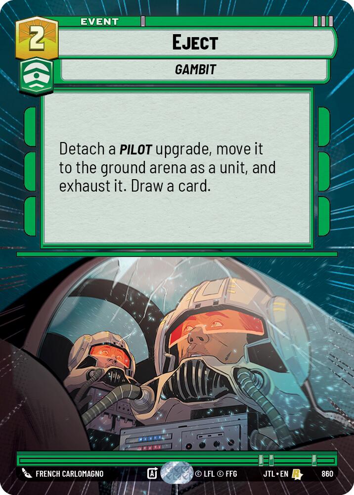 Eject (860) (Hyperspace Foil) (860) [Jump to Lightspeed] | Fandemonia Ltd