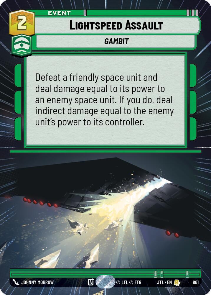Lightspeed Assault (861) (Hyperspace Foil) (861) [Jump to Lightspeed] | Fandemonia Ltd