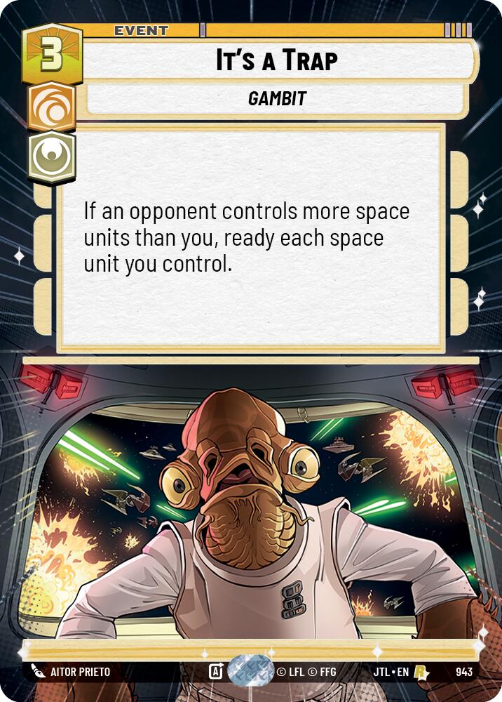 It's a Trap (943) (Hyperspace Foil) (943) [Jump to Lightspeed] | Fandemonia Ltd