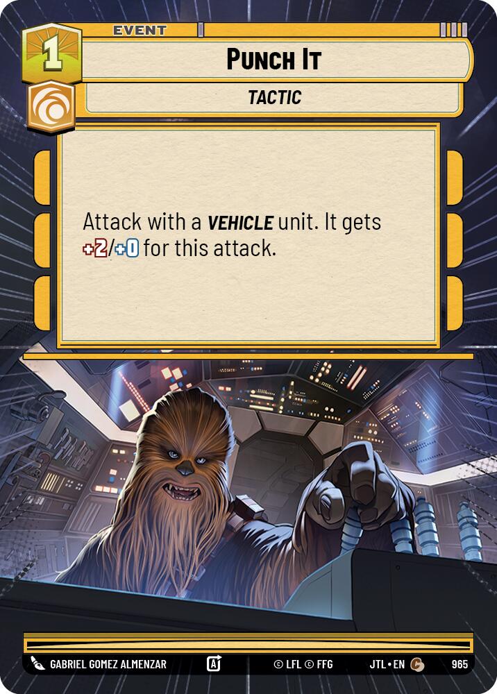 Punch It (965) (Hyperspace Foil) (965) [Jump to Lightspeed] | Fandemonia Ltd