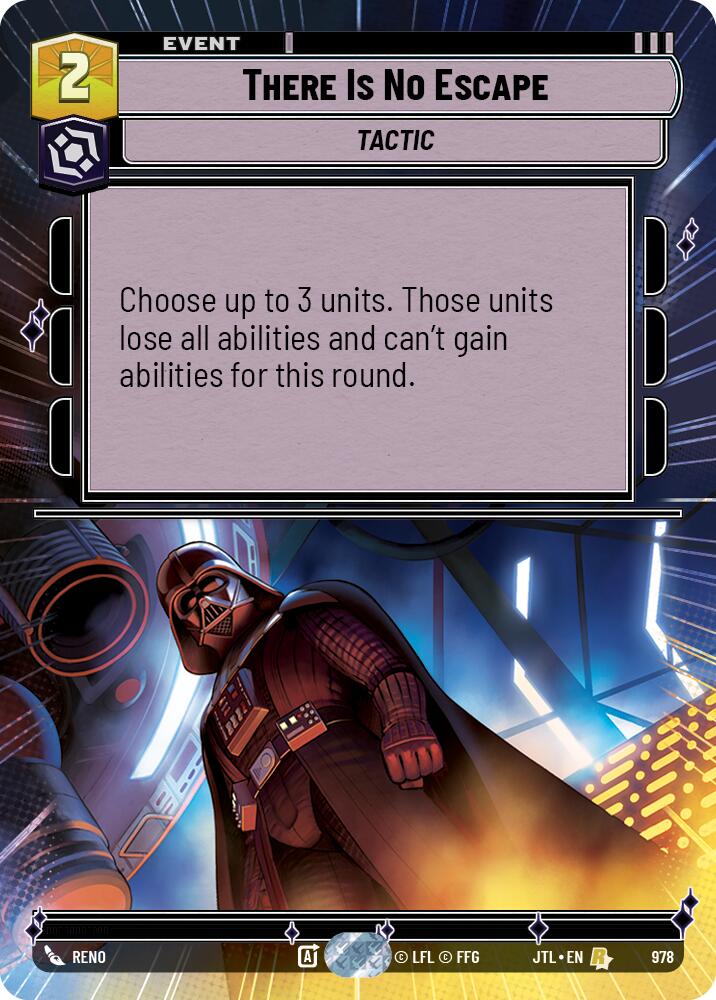 There Is No Escape (978) (Hyperspace Foil) (978) [Jump to Lightspeed] | Fandemonia Ltd