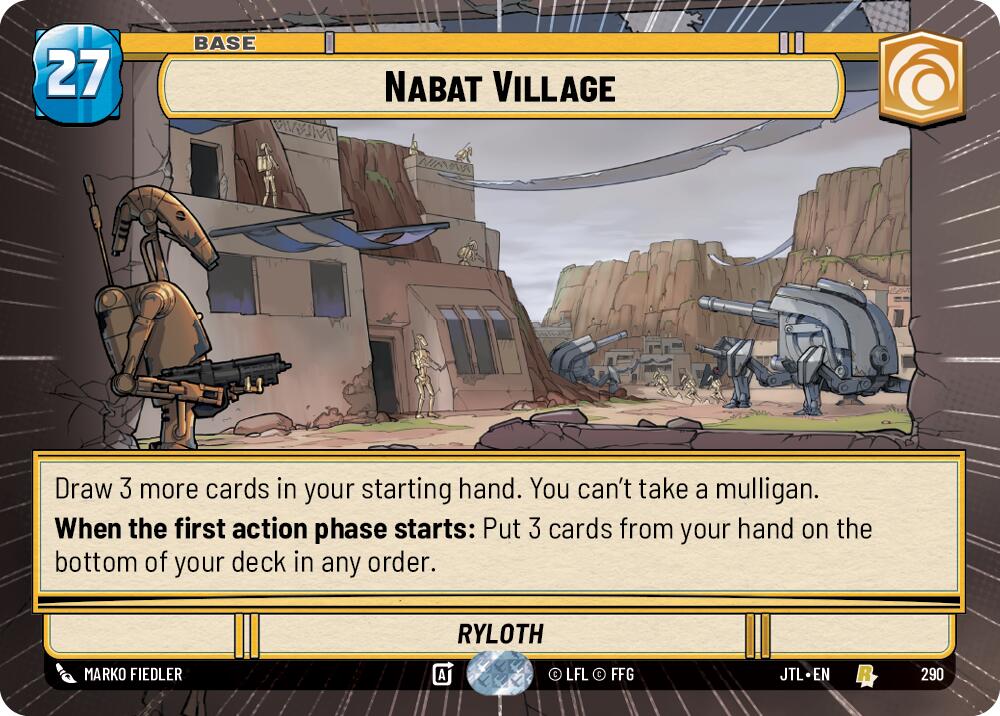 Nabat Village (290) (Hyperspace) (290) [Jump to Lightspeed] | Fandemonia Ltd