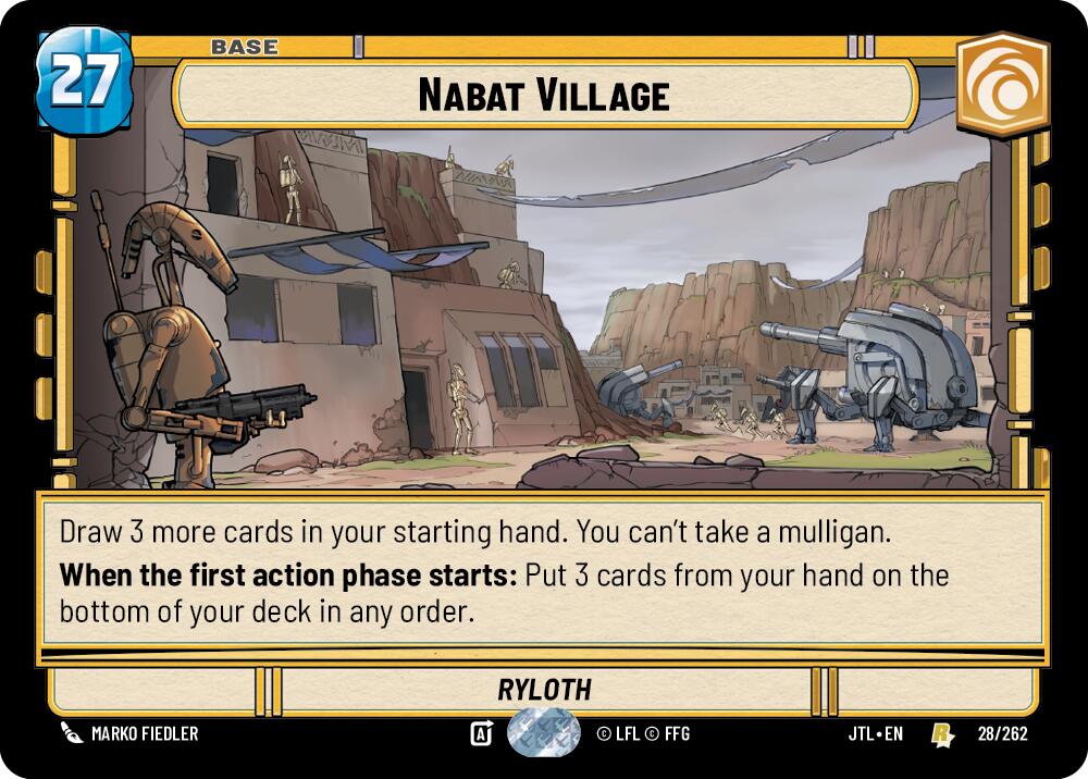 Nabat Village (028/262) (028/262) [Jump to Lightspeed] | Fandemonia Ltd