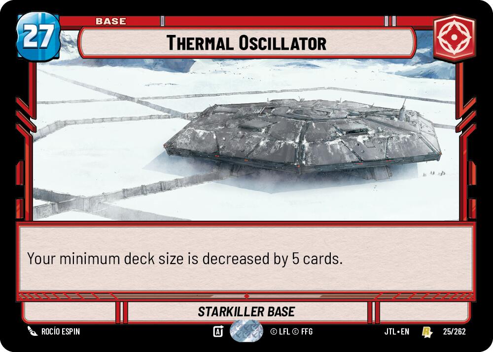 Thermal Oscillator (025/262) (025/262) [Jump to Lightspeed] | Fandemonia Ltd
