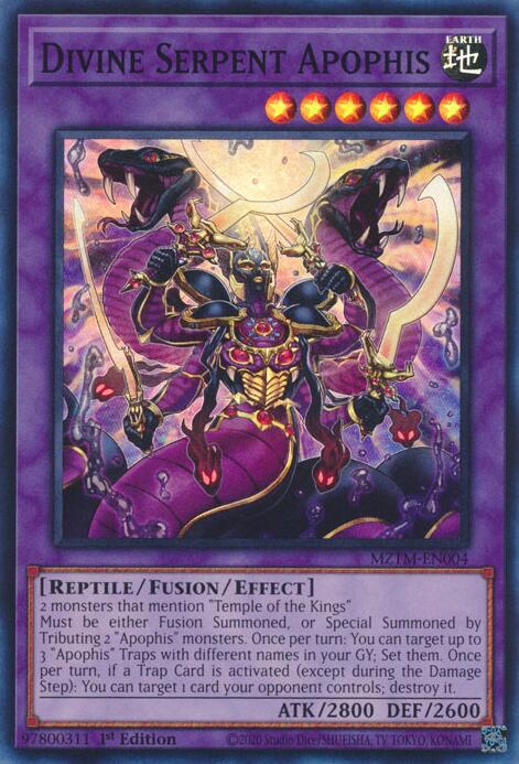 Divine Serpent Apophis [MZTM-EN004] Super Rare | Fandemonia Ltd