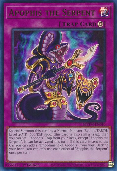 Apophis the Serpent [MZTM-EN010] Ultra Rare | Fandemonia Ltd