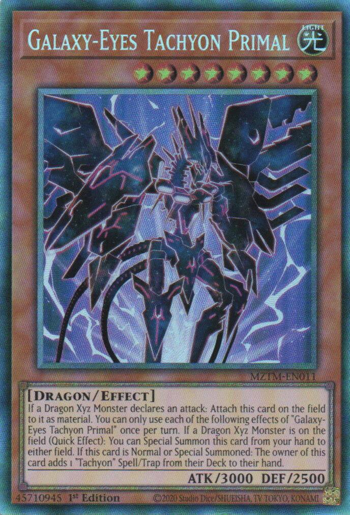 Galaxy-Eyes Tachyon Primal (Collector's Rare) [MZTM-EN011] Collector's Rare | Fandemonia Ltd