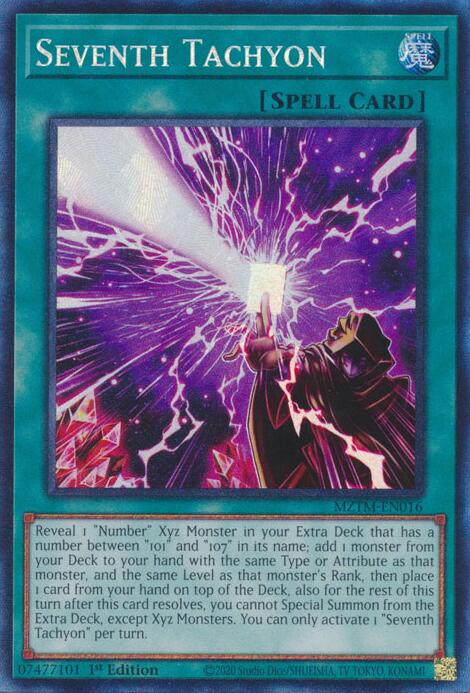 Seventh Tachyon (Collector's Rare) [MZTM-EN016] Collector's Rare | Fandemonia Ltd