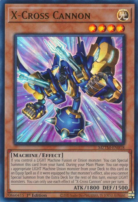 X-Cross Cannon [MZTM-EN018] Ultra Rare | Fandemonia Ltd