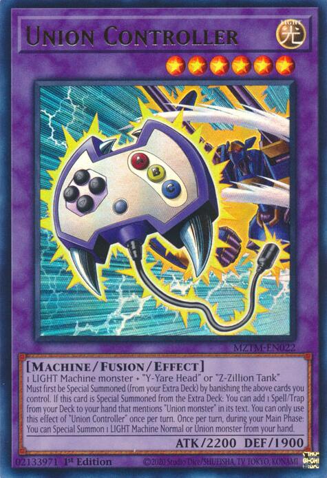 Union Controller [MZTM-EN022] Ultra Rare | Fandemonia Ltd