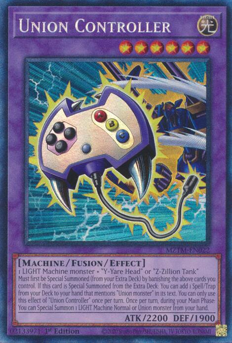 Union Controller (Collector's Rare) [MZTM-EN022] Collector's Rare | Fandemonia Ltd