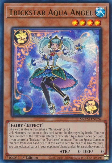 Trickstar Aqua Angel [MZTM-EN026] Ultra Rare | Fandemonia Ltd