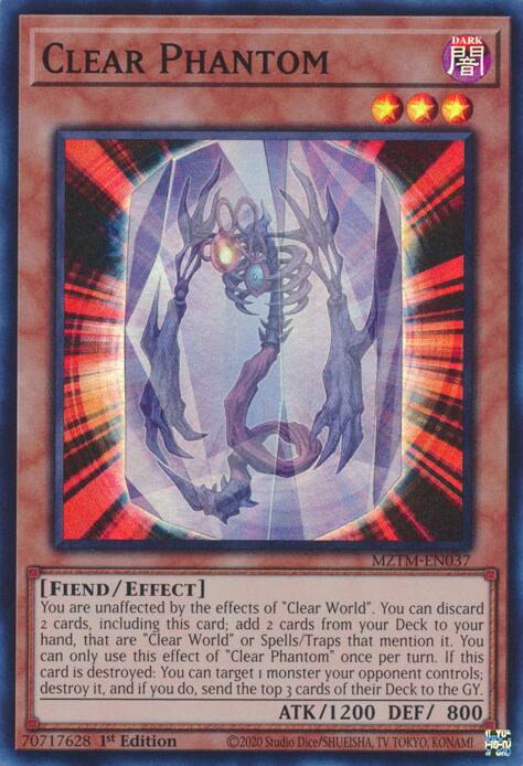 Clear Phantom [MZTM-EN037] Super Rare | Fandemonia Ltd