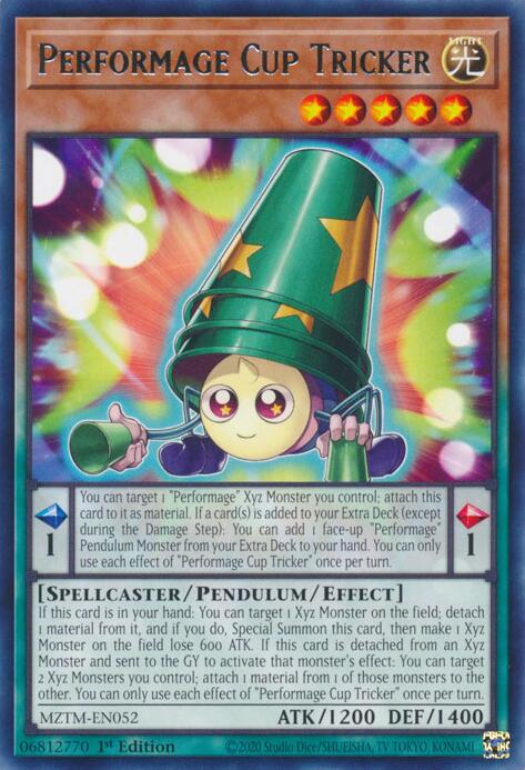 Performage Cup Tricker [MZTM-EN052] Rare | Fandemonia Ltd