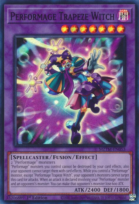 Performage Trapeze Witch [MZTM-EN053] Super Rare | Fandemonia Ltd