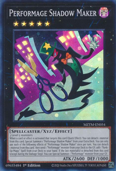 Performage Shadow Maker [MZTM-EN054] Super Rare | Fandemonia Ltd
