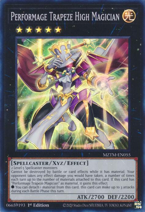 Performage Trapeze High Magician [MZTM-EN055] Super Rare | Fandemonia Ltd