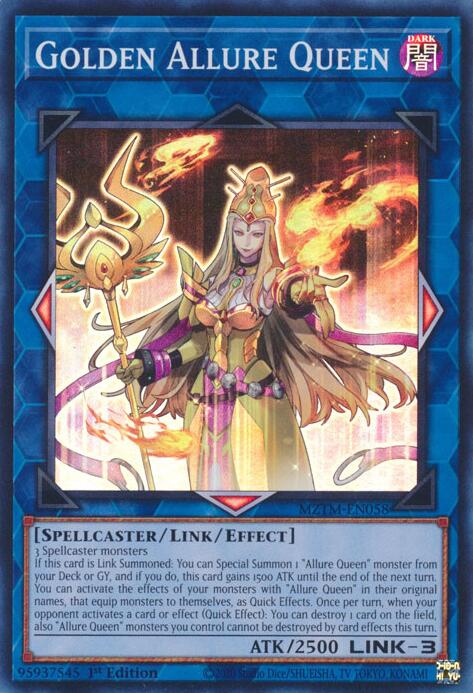 Golden Allure Queen [MZTM-EN058] Super Rare | Fandemonia Ltd