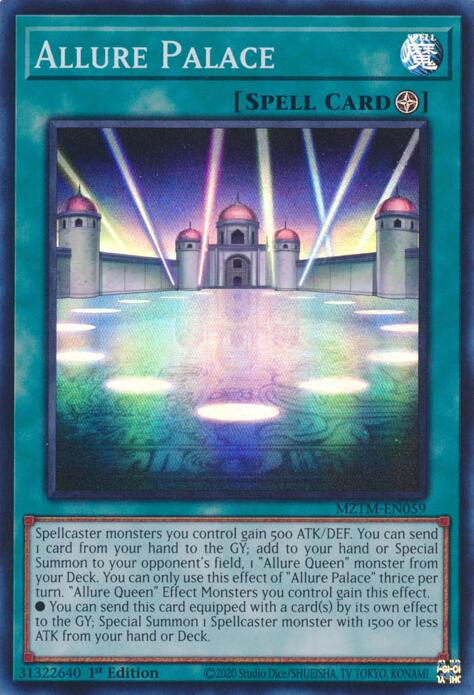 Allure Palace [MZTM-EN059] Super Rare | Fandemonia Ltd