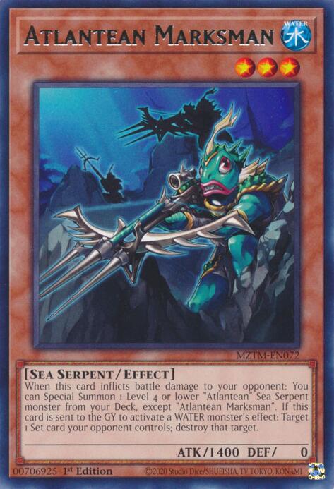 Atlantean Marksman [MZTM-EN072] Rare | Fandemonia Ltd
