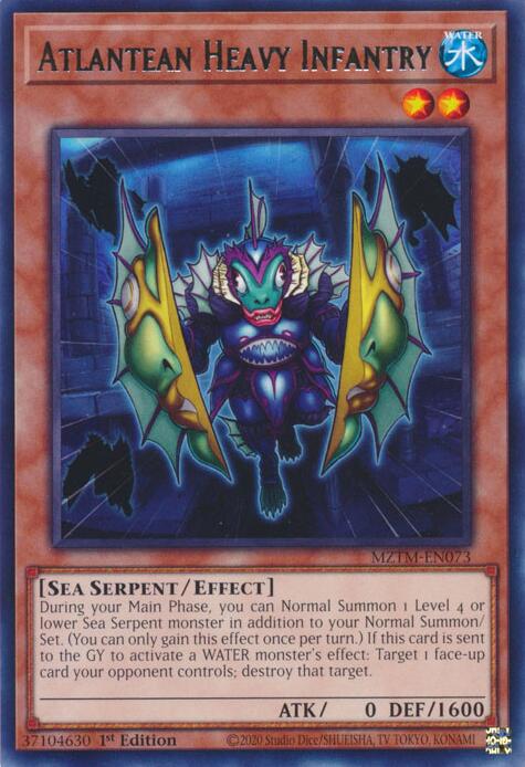 Atlantean Heavy Infantry [MZTM-EN073] Rare | Fandemonia Ltd