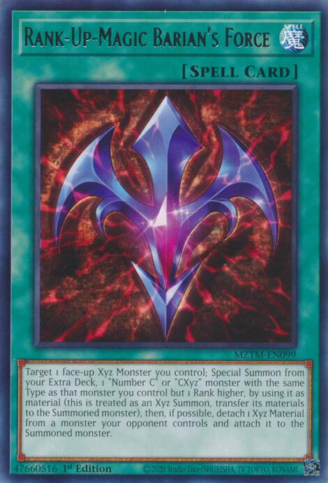 Rank-Up-Magic Barian's Force [MZTM-EN099] Rare | Fandemonia Ltd
