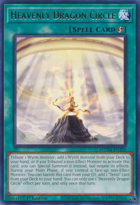 Heavenly Dragon Circle [MZTM-EN102] Rare | Fandemonia Ltd