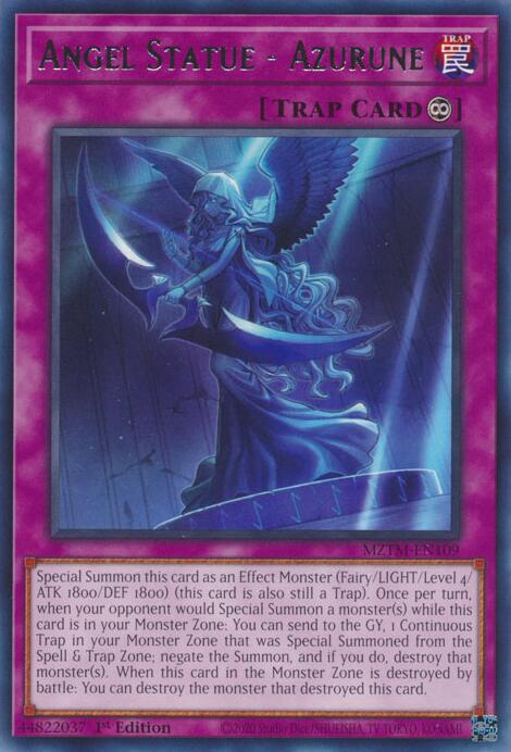 Angel Statue - Azurune [MZTM-EN109] Rare | Fandemonia Ltd