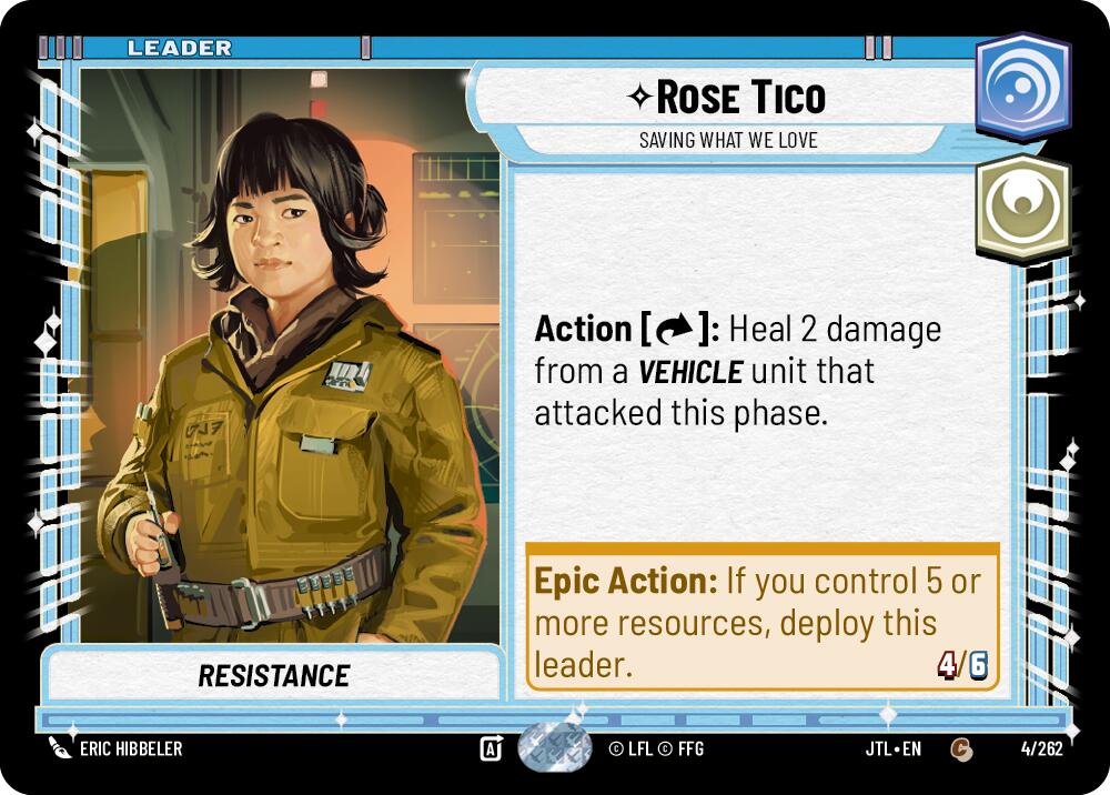 Rose Tico - Saving What We Love (004/262) (004/262) [Jump to Lightspeed] | Fandemonia Ltd