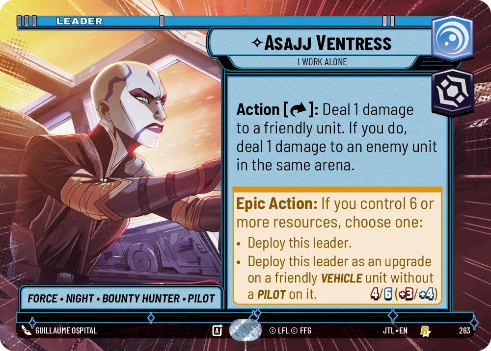 Asajj Ventress - I Work Alone (263) (Hyperspace) (263) [Jump to Lightspeed] | Fandemonia Ltd
