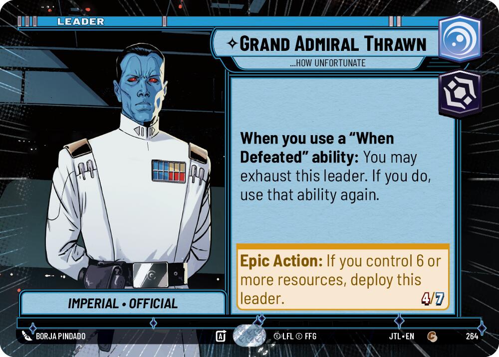 Grand Admiral Thrawn - ...How Unfortunate (264) (Hyperspace) (264) [Jump to Lightspeed] | Fandemonia Ltd