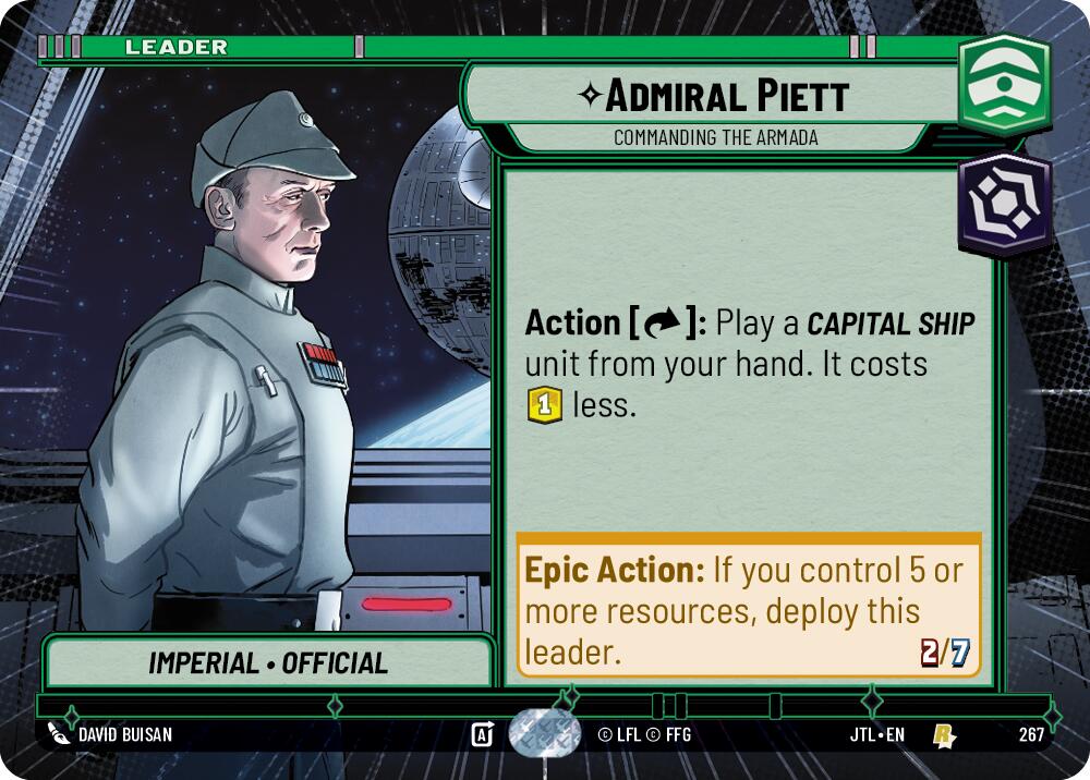 Admiral Piett - Commanding the Armada (267) (Hyperspace) (267) [Jump to Lightspeed] | Fandemonia Ltd