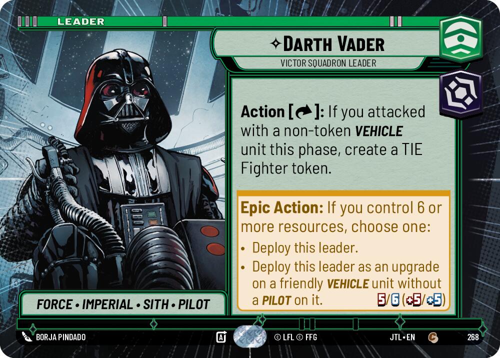Darth Vader - Victor Squadron Leader (268) (Hyperspace) (268) [Jump to Lightspeed] | Fandemonia Ltd