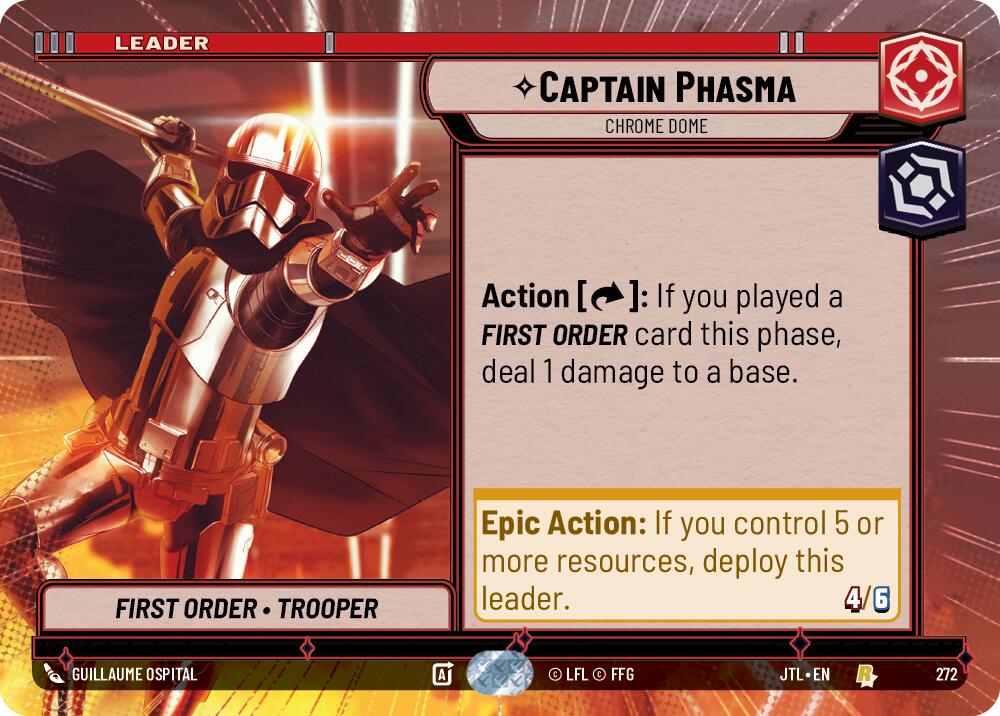 Captain Phasma - Chrome Dome (272) (Hyperspace) (272) [Jump to Lightspeed] | Fandemonia Ltd