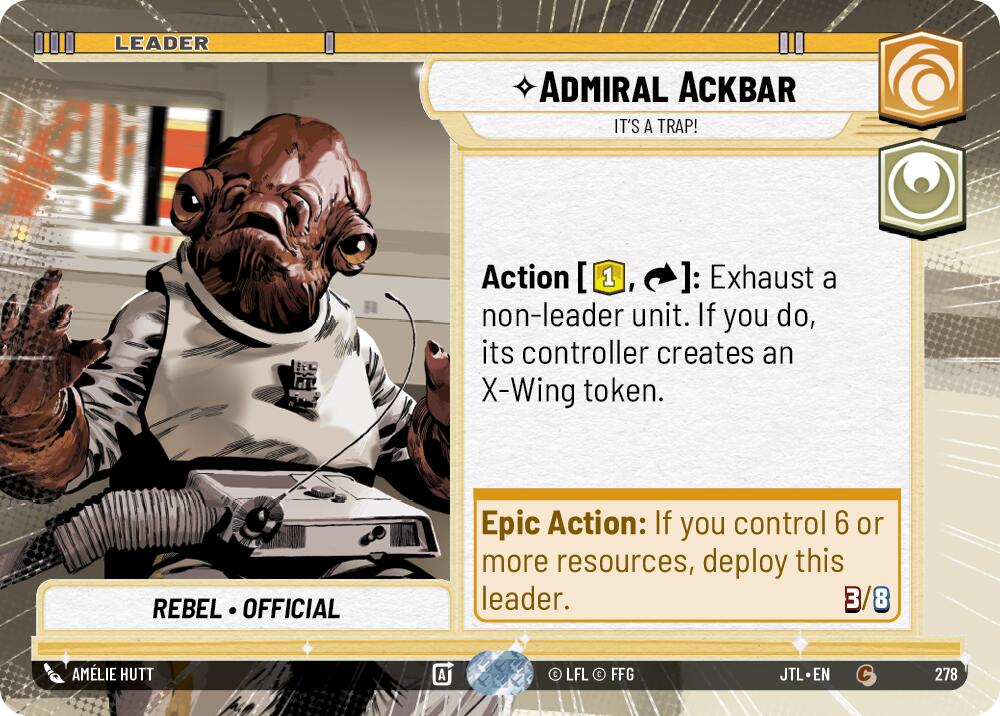 Admiral Ackbar - It's A Trap! (278) (Hyperspace) (278) [Jump to Lightspeed] | Fandemonia Ltd