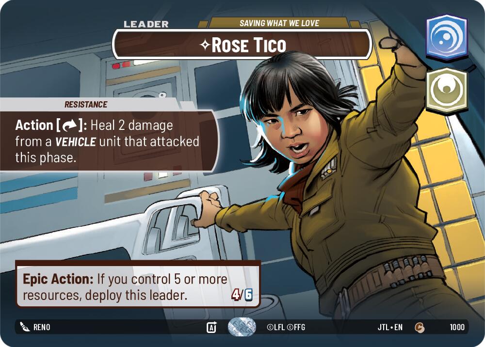Rose Tico - Saving What We Love (1000) (Showcase) (1000) [Jump to Lightspeed] | Fandemonia Ltd