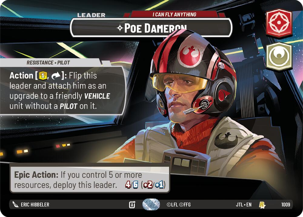Poe Dameron - I Can Fly Anything (1009) (Showcase) (1009) [Jump to Lightspeed] | Fandemonia Ltd