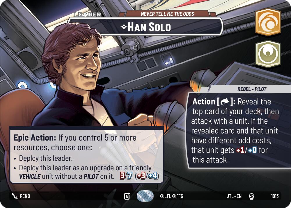 Han Solo - Never Tell Me the Odds (1013) (Showcase) (1013) [Jump to Lightspeed] | Fandemonia Ltd