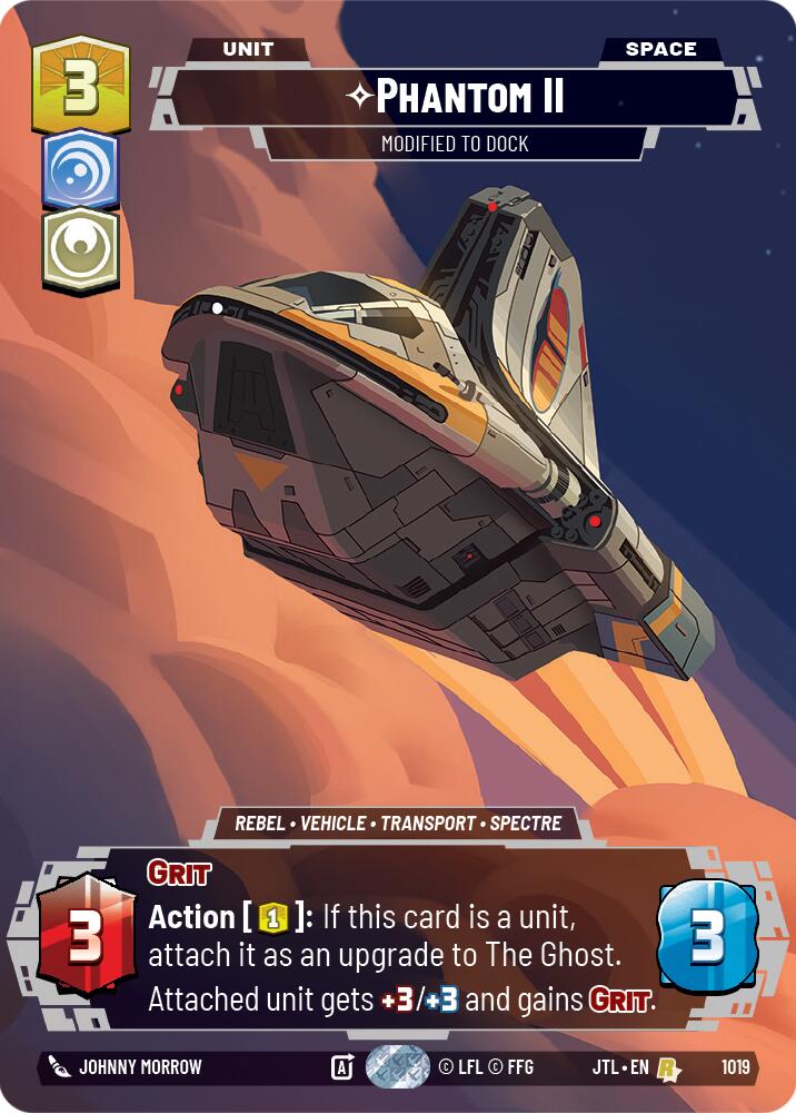 Phantom II - Modified to Dock (1019) (Prestige) (1019) [Jump to Lightspeed] | Fandemonia Ltd
