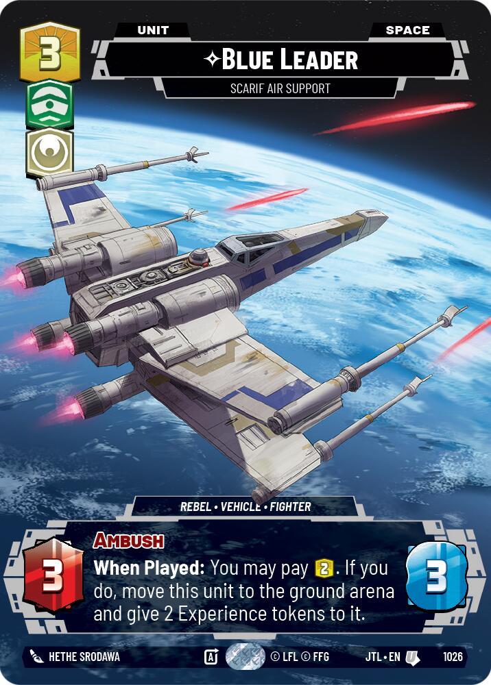 Blue Leader - Scarif Air Support (1026) (Prestige) (1026) [Jump to Lightspeed] | Fandemonia Ltd