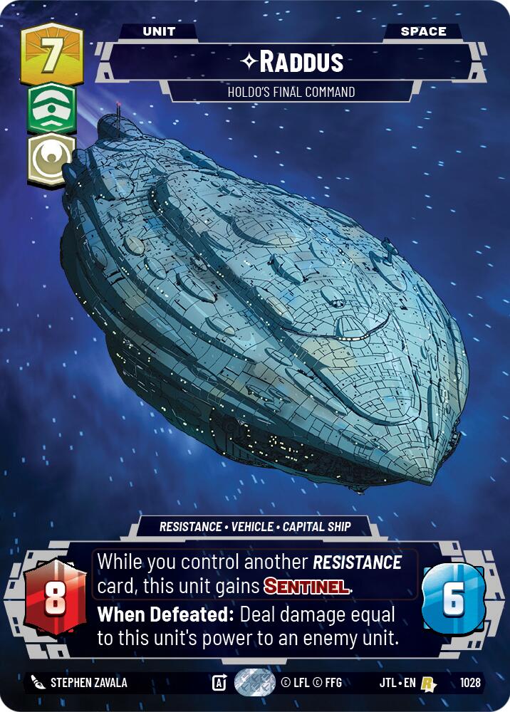 Raddus - Holdo's Final Command (1028) (Prestige) (1028) [Jump to Lightspeed] | Fandemonia Ltd