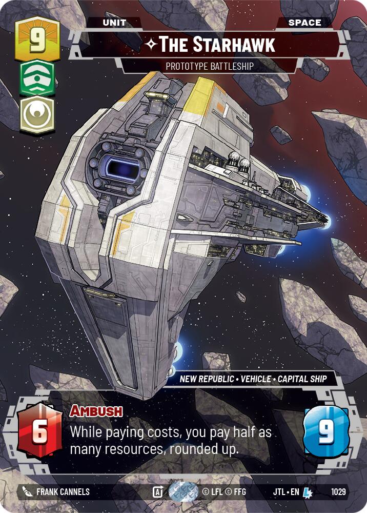 The Starhawk - Prototype Battleship (1029) (Prestige) (1029) [Jump to Lightspeed] | Fandemonia Ltd
