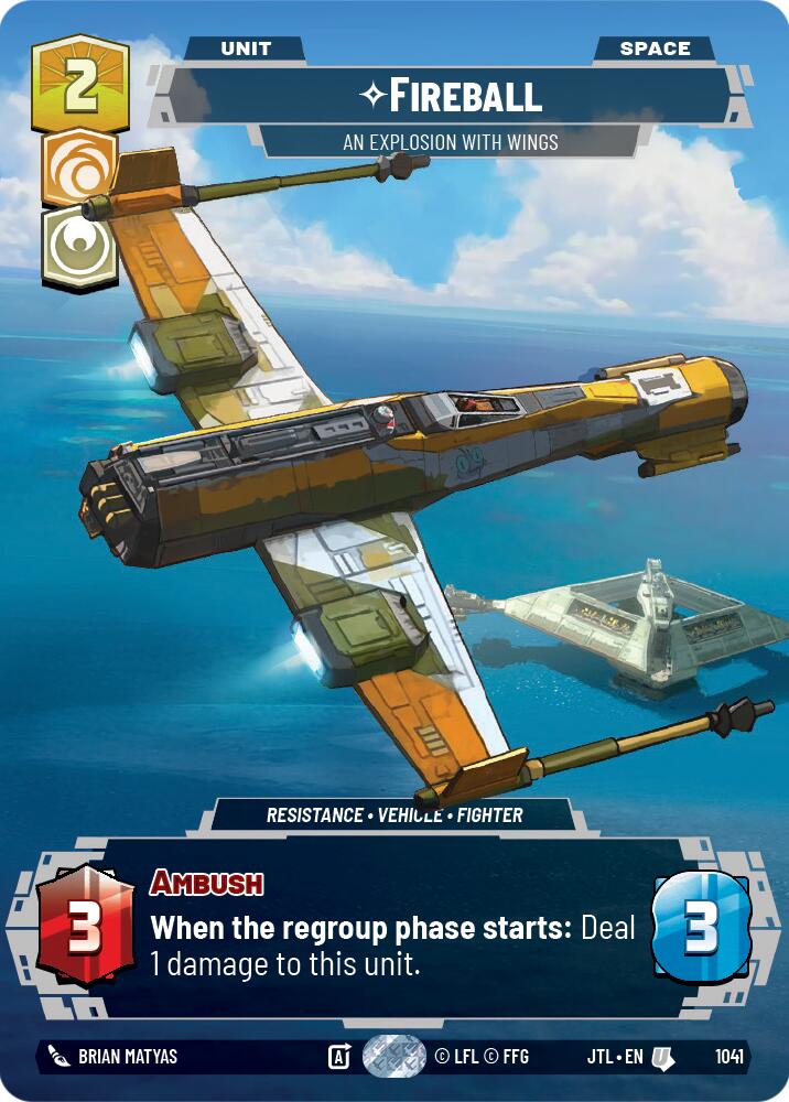 Fireball - An Explosion With Wings (1041) (Prestige) (1041) [Jump to Lightspeed] | Fandemonia Ltd