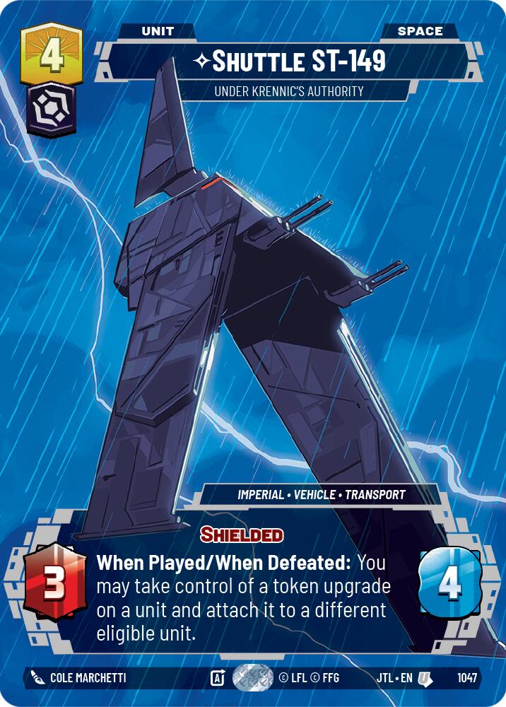 Shuttle ST-149 - Under Krennic's Authority (1047) (Prestige) (1047) [Jump to Lightspeed] | Fandemonia Ltd