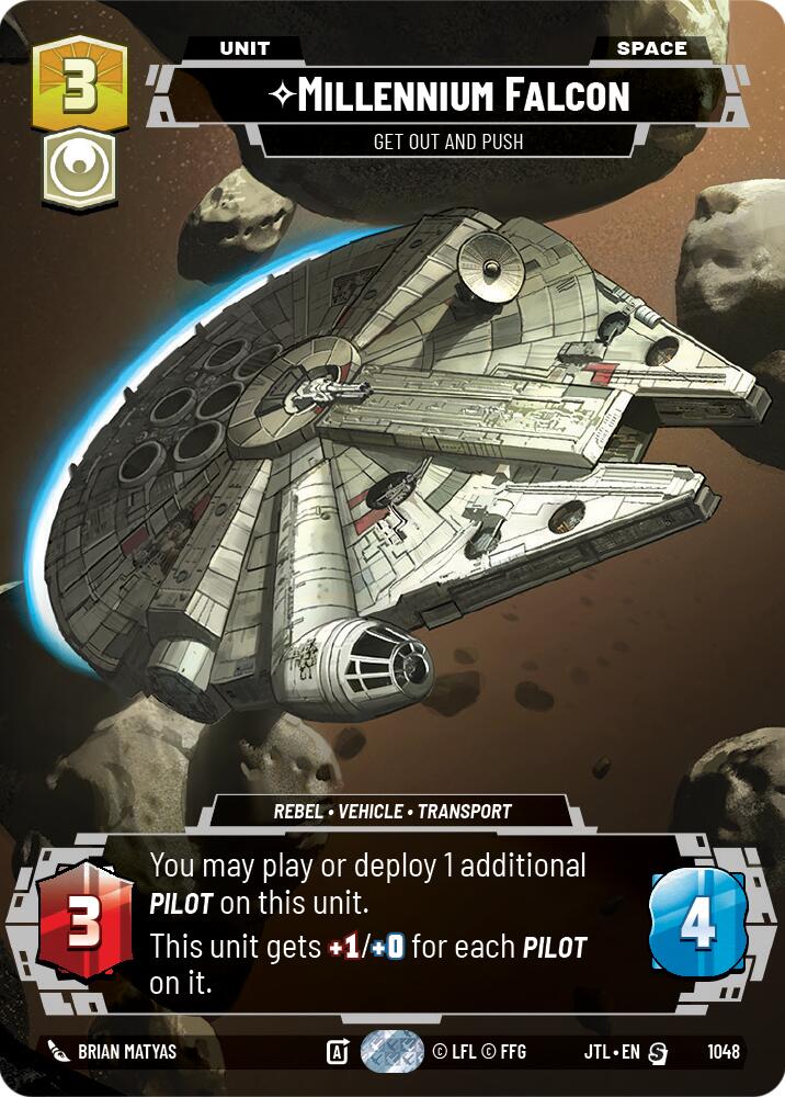 Millennium Falcon - Get Out And Push (1048) (Prestige) (1048) [Jump to Lightspeed] | Fandemonia Ltd