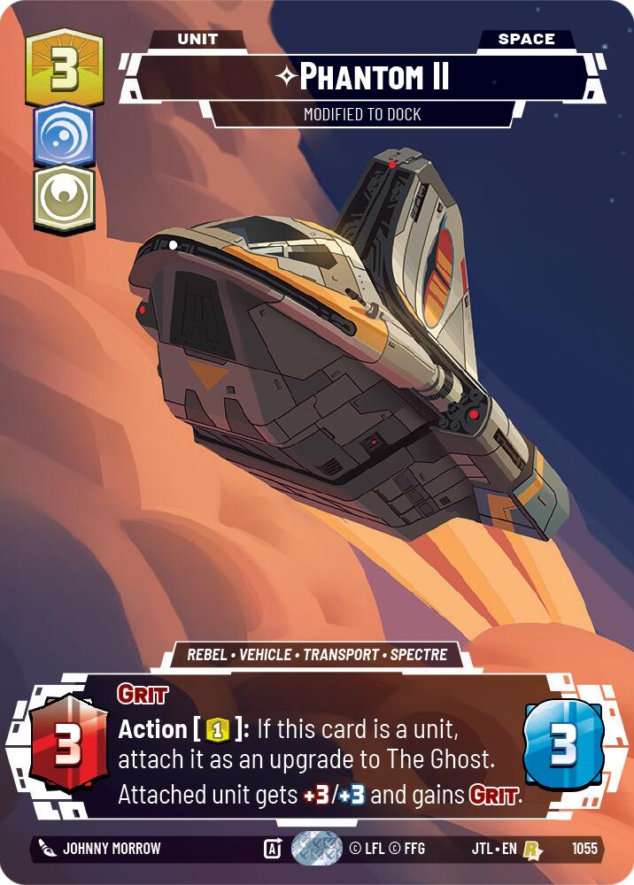 Phantom II - Modified to Dock (1055) (Prestige Foil) (1055) [Jump to Lightspeed] | Fandemonia Ltd