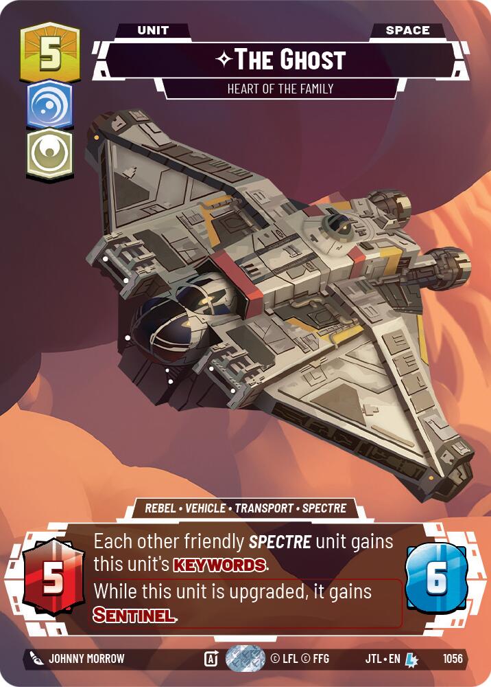 The Ghost - Heart of the Family (1056) (Prestige Foil) (1056) [Jump to Lightspeed] | Fandemonia Ltd